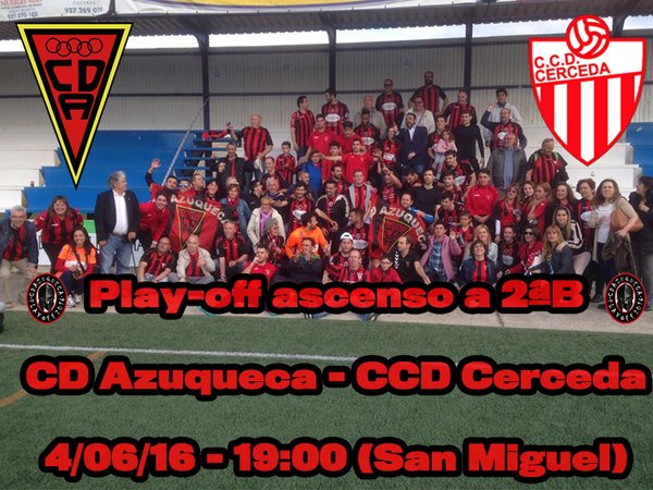 El Azuqueca tendrá que batir al Cerceda para continuar su sueño