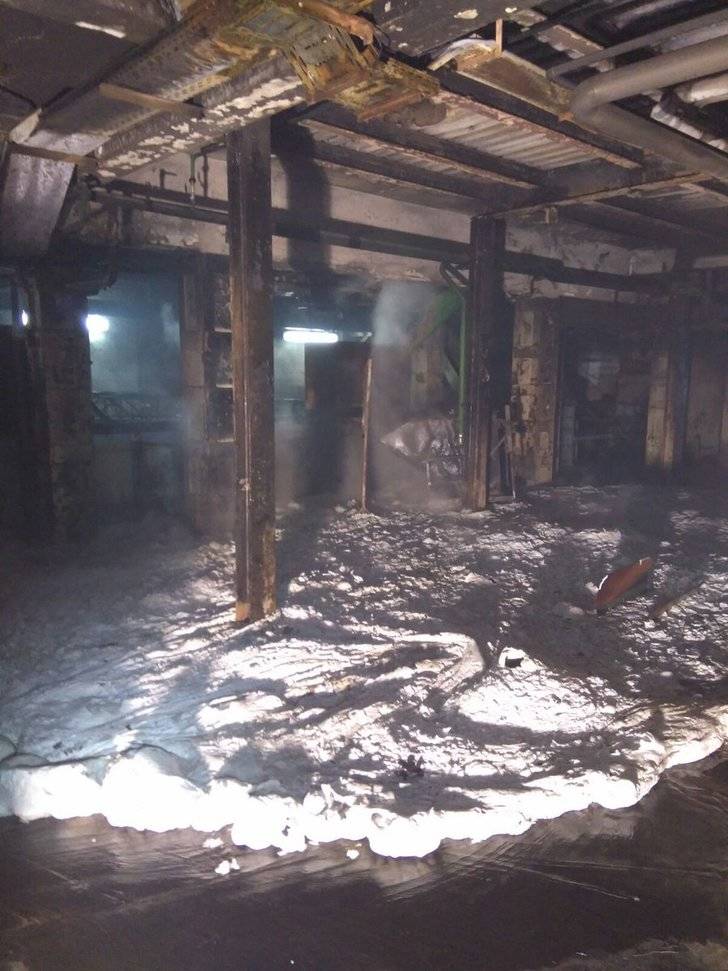 Incendio en una fábrica de vidrio de Azuqueca de Henares