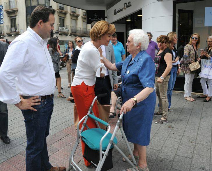 Cospedal: Con un Gobierno del PP, y en la época más difícil, hemos sacado al país de la quiebra entre todos y ahora no podemos desviar el rumbo