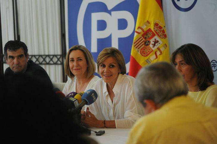 Cospedal destaca en Guadalajara la apuesta del PP por la rebaja de impuestos para incentivar la creación de empleo