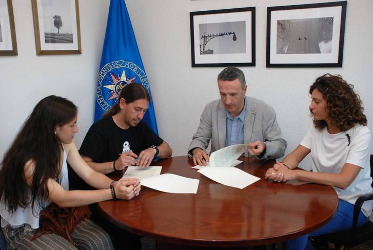 La UNED de Guadalajara y la Asociación Chiquilicuatres firman un Convenio de Colaboración 