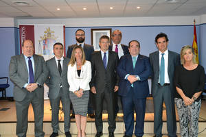 El ministro de Justicia mantiene una reuni&#243;n con la Junta de Gobierno del Ilustre Colegio de Abogados de Guadalajara