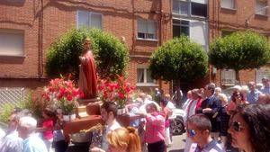 Román asiste a los actos de San Pedro Apostol