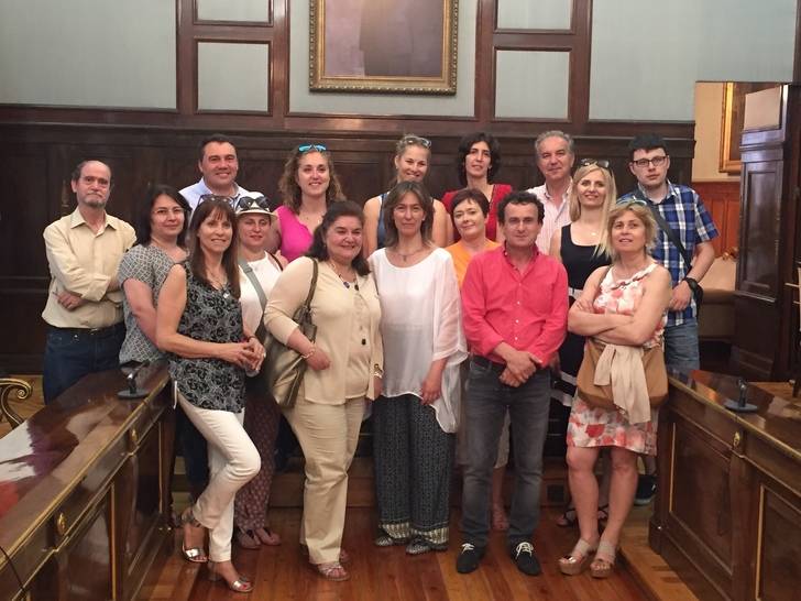 Profesores de ocho países europeos visitan la Diputación