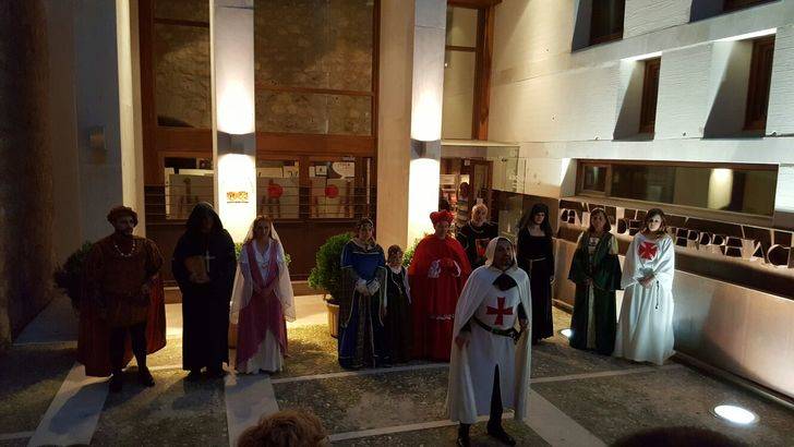Cerca de 500 personas rememoran la presencia templaria en el Castillo de Torija