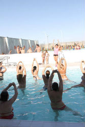 Aquagym, bibliopiscina y ciclo indoor, actividades seteras para el ocio veraniego