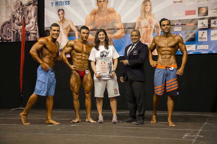 El atleta trillano Jesús Sancho, primer premio de Culturismo en la II Interregional de Fisicoculturismo y Fitness