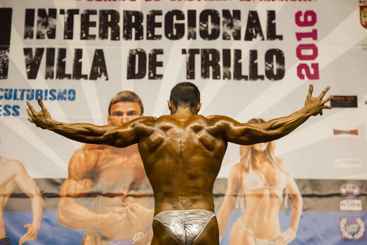 El atleta trillano Jesús Sancho, primer premio de Culturismo en la II Interregional de Fisicoculturismo y Fitness