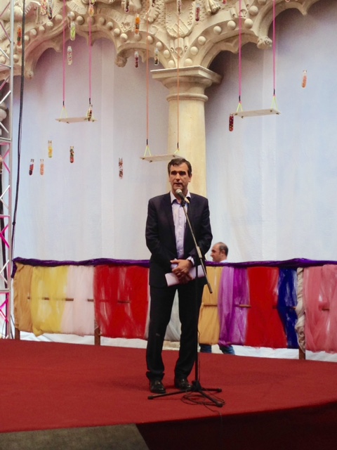 El alcalde abre el XXV Maratón de los Cuentos en el Infantado