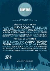 Festival Gigante anuncia su distribución de artistas por días