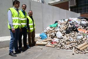 La MAS recicla los 50.000 rollos de cartón recogidos en los colegios durante el curso