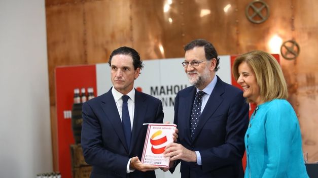 Rajoy destaca que Mahou-San Miguel "ha cumplido con una función social que el Gobierno agradece"