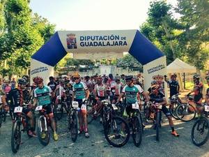 Más de 200 participantes en la II Ruta MTB Senderos del Cid celebrada en Jadraque