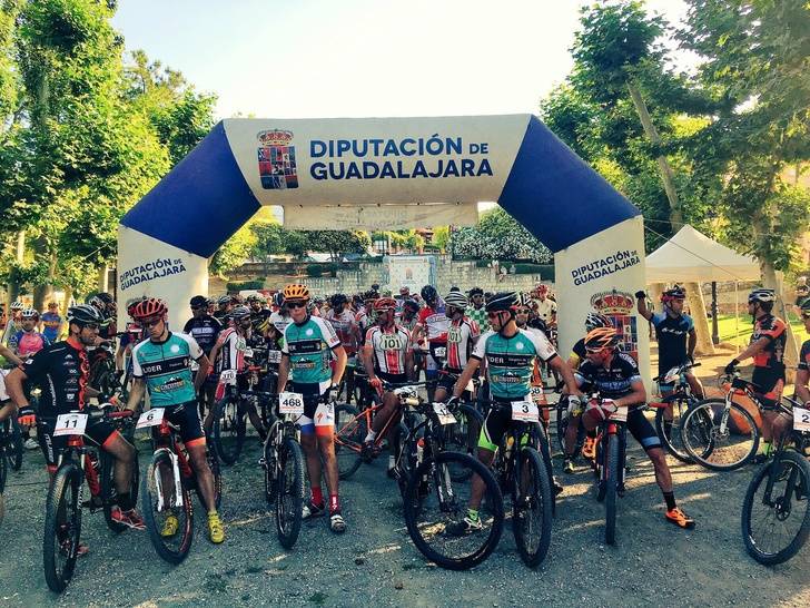 Más de 200 participantes en la II Ruta MTB Senderos del Cid celebrada en Jadraque
