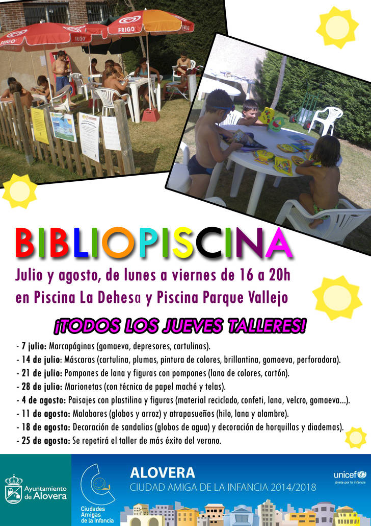 La lectura más refrescante en las piscinas de Alovera