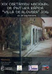 Alovera convoca el XIX Certamen Nacional de Pintura R&#225;pida al aire libre &#8216;Villa de Alovera&#8217; que se celebrar&#225; el 25 de septiembre