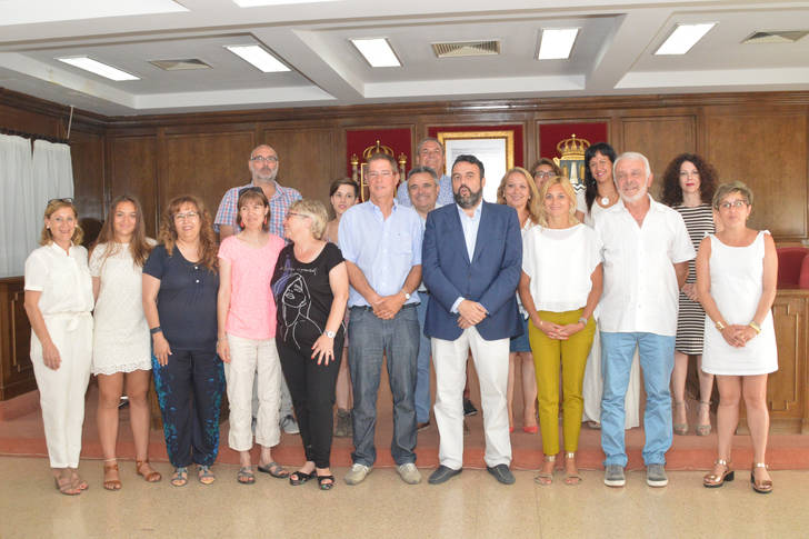 Una delegación de la localidad francesa de Pontonx sur L Adour visita Azuqueca