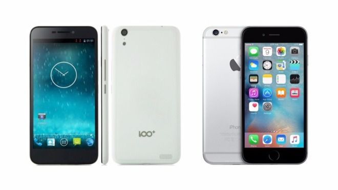 Apple copió el diseño del iPhone 6 a un fabricante local