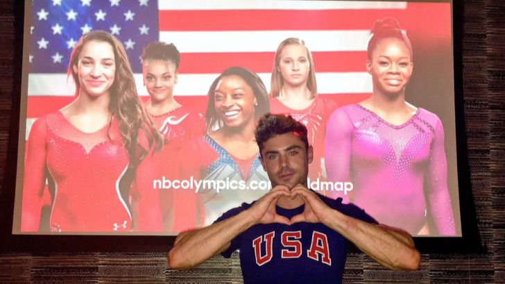 ¿Qué pasa entre Zac Efron y Simone Biles?