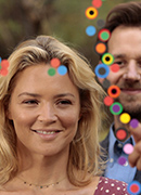 Pastel de pera con lavanda