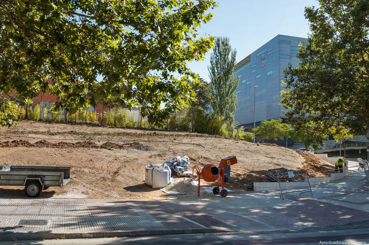 El Ayuntamiento recupera un resto urbano situado en una de las entradas a Aguas Vivas