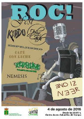 Nace el Roc! Fest, festival de grupos locales que se celebrará el 4 de agosto en el Centro Joven de Cabanillas