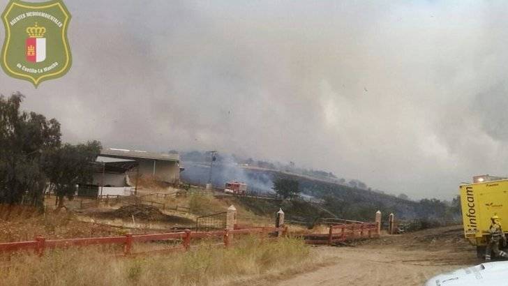 Controlado el incendio de Uceda que ha arrasado unas 300 hectáreas