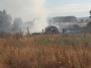 Declarado otro incendio en el paraje azudense el Alto del Vallejo