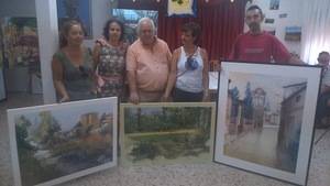 Málaga del Fresno celebró su VIII Concurso Nacional Pintura Rápida