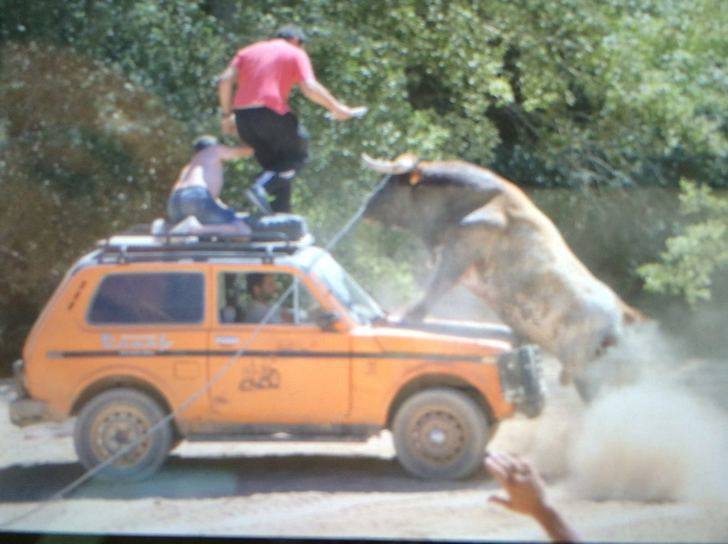 Dos heridos graves en el encierro de Loranca del Tajuña