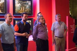 Más de 800 personas pasaron el pasado martes por la exposición aTempora, la jornada con mayor número de visitantes