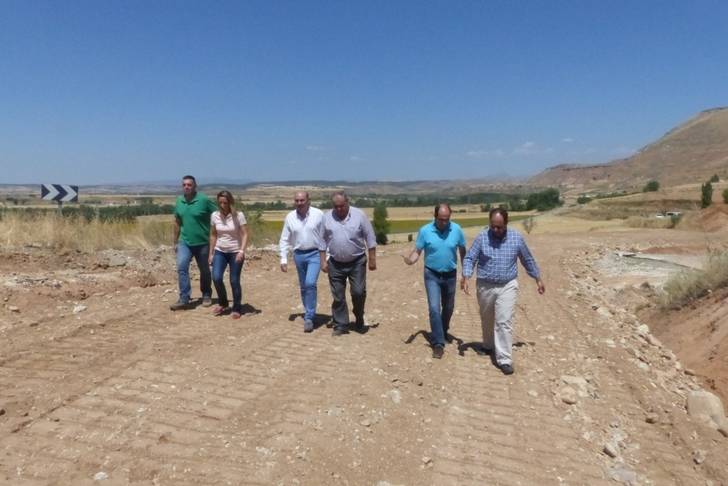 La Diputación mejora la carretera de Humanes a Torija eliminando un tramo de curvas peligrosas