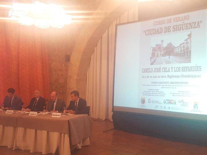 Más de cien personas asisten al Curso de Verano Ciudad de Sigüenza sobre Camilo José Cela y los sefardíes
