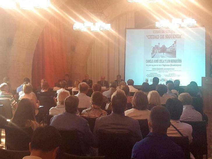 Más de cien personas asisten al Curso de Verano Ciudad de Sigüenza sobre Camilo José Cela y los sefardíes
