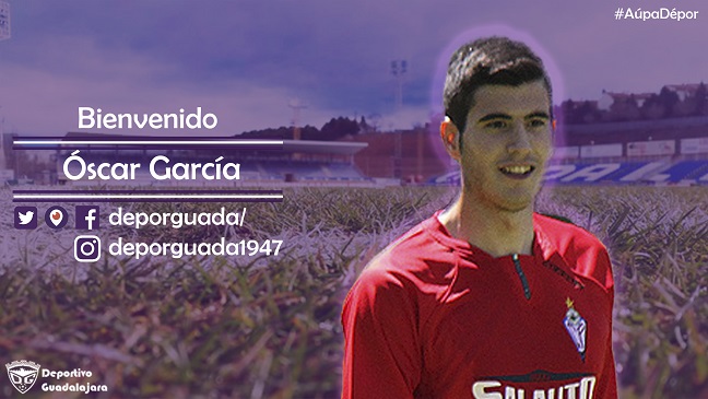 Óscar García, fuerza y gol para el ataque morado