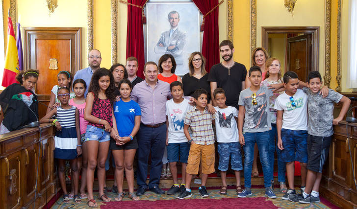 Despedida a los niños saharauis que han pasado en Guadalajara sus “Vacaciones en paz” 