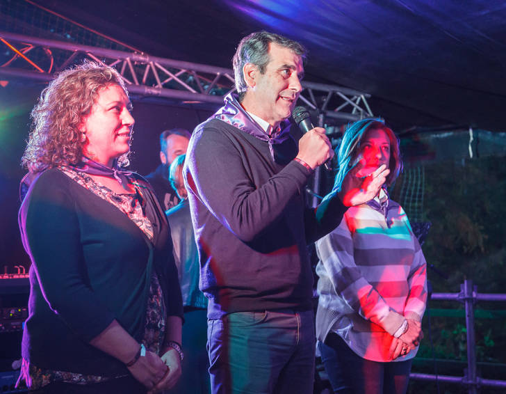 Gran animación y participación en la primera verbena de jubilados de estas Ferias