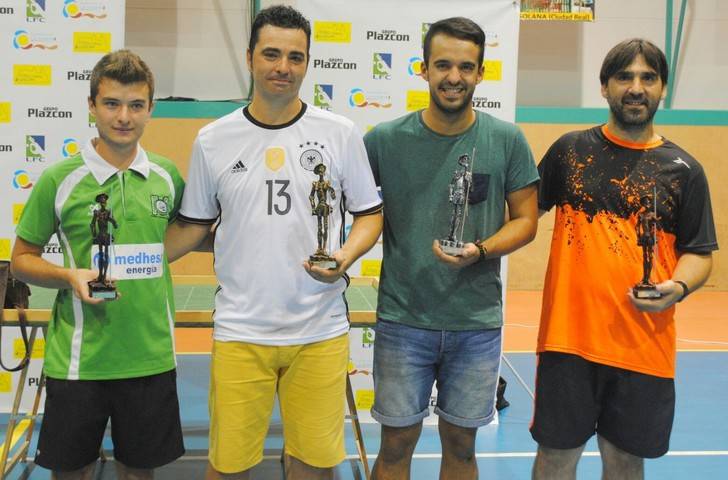 El yebero David Ruiz se proclama campeón de Castilla-La Mancha de fútbol-chapas en La Solana