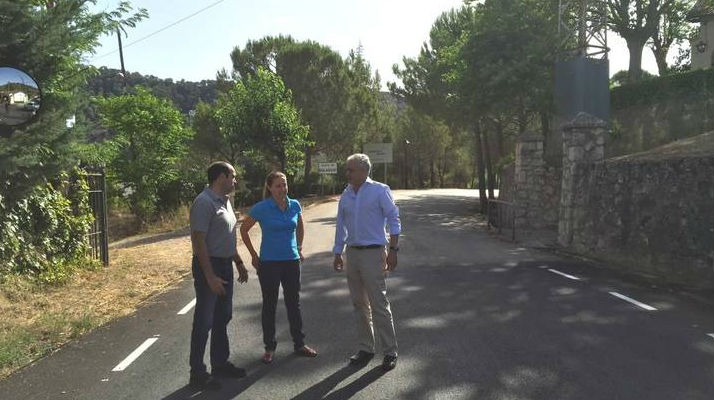 La Diputación mejora la carretera de Almonacid de Zorita hasta la provincia de Cuenca