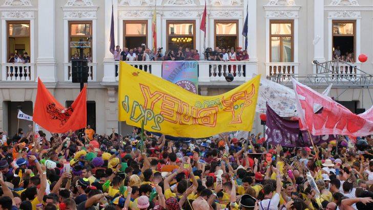 Román: Que el domingo podamos terminar estas fiestas con la misma sonrisa con la que las empezamos