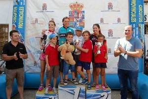 Cerca de 200 participantes en la IX Marcha CC Dama de la Campiña en Yunquera