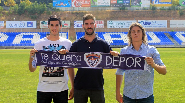 Óscar García, Jonás Basso y Dani Ortigosa lucharán con el Dépor para conseguir los objetivos