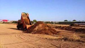 Agricultores de Chiloeches denuncian que se ha tirado tierra del incendio en sus parcelas