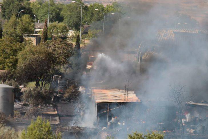Guarinos: “El incendio de Chiloeches pone al Gobierno de Page bajo sospecha en relación con los residuos tóxicos”
