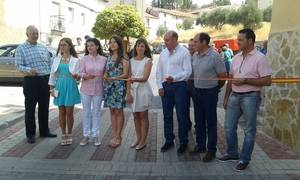 El presidente de la Diputación asiste a la inauguración de las obras de San Roque con motivo del inicio de las Fiestas de Jadraque