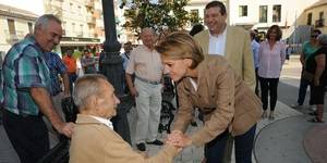 Cospedal, frente a quienes dicen llevar toda su vida política luchando contra el PP: Yo me he dedicado a trabajar por mi tierra