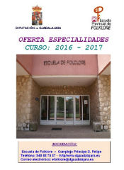 El jueves se abre el plazo de matrícula libre en la Escuela de Folklore de la Diputación de Guadalajara