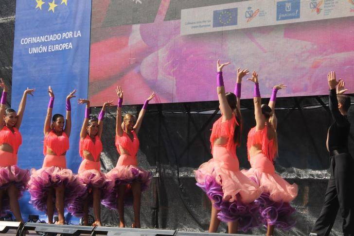 El Club de Baile Deportivo de Guadalajara participó en la Semana Europea del Deporte