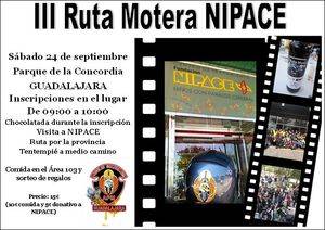 Este sábado se celebra la III Ruta Motera de los Ángeles Guardianes a favor de Nipace 