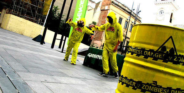 Greenpeace ha presentado en Guadalajara la carrera popular zombi que se celebrará en octubre en Gárgoles de Abajo